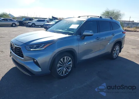 2022 Toyota Highlander Platinum из США, поврежденный, VIN 5TDFZRBH8NS200278